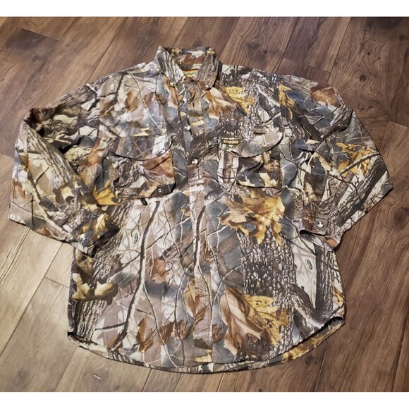 Remington Camo Hunting Button Down Shirt Men's Sz XXL - Picture 1 of 6